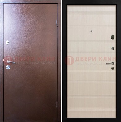 Входная дверь с порошковым покрытием и терморазрывом МДФ ДП-210 в Кирове
