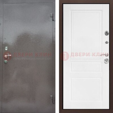 Входная стальная дверь с порошковым окрасом и МДФ внутри ДП-311 в Кирове