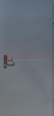 Серая противопожарная дверь ДПП-18 в Кирове