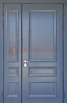 Темно-серая железная дверь с виноритом ДВТ-242 в Кирове