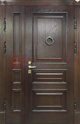 Полуторная металлическая дверь с виноритом ДВТ-253 в Кирове