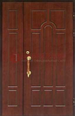Стальная полуторная дверь для частного дома ПЛ-13 в Кирове